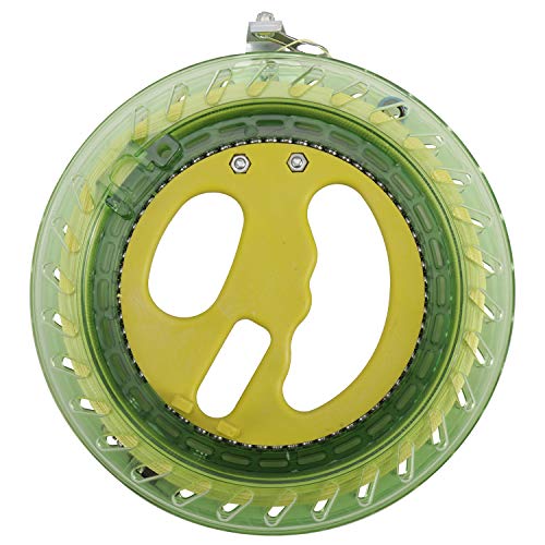 XMSound Professional Outdoor Kite Line Winder Winding Reel Grip Wheel with 650 Feet (60LBS) Flying Line String Flying Tools with Lock (Blue, 7.2 Inch) - Thumbnail 6