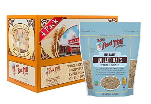 ボブズレッドミル インスタント ロールドオーツ 907 g x 4 パック