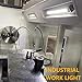 miowakoling Industrial LED Work Tube Light, Explosion-Proof & IP66 Waterproof, 110-220V Universal Voltage, 120 Lm/W High Brightness, for Industrial Workshop，Drill Press，Machine Interner(5w)