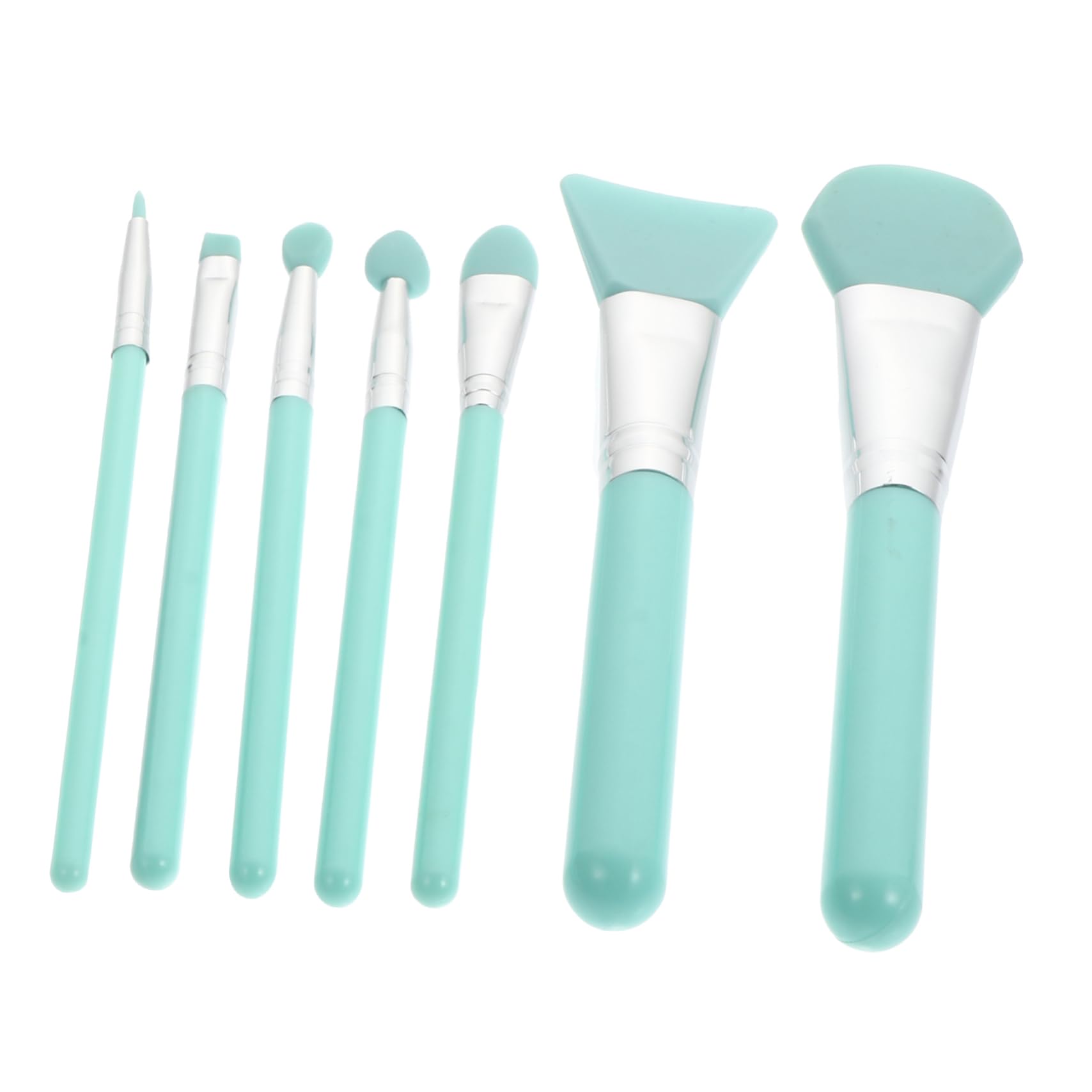 FOMIYES 3 Set Di Pennelli in Silicone Per Maschera Pennelli Per Trucco Strumenti Di Bellezza Per Facciali Kit Di Pennelli Cosmetici Per Donne Accessori Per Il Trucco Pratici 7 Pezzi*3