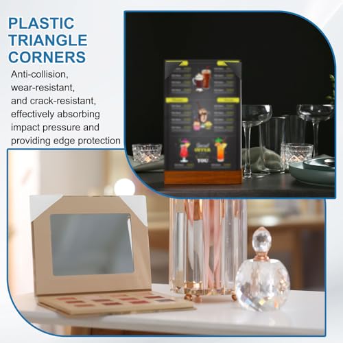 Protecteurs d'angle pour verre table meubles bois acier miroir carrelage blanc