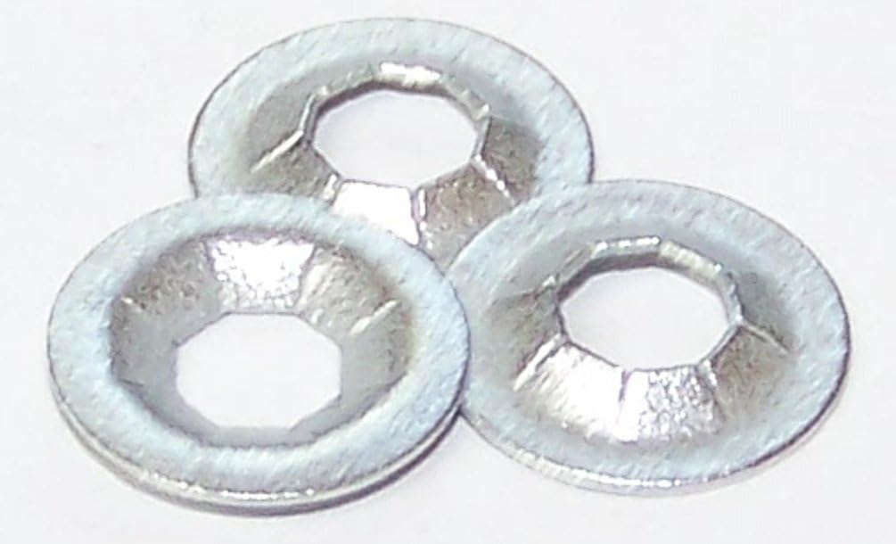 100 Qty-Push-On Retainer For 3/16" Stud - 7/16" OD(8865)