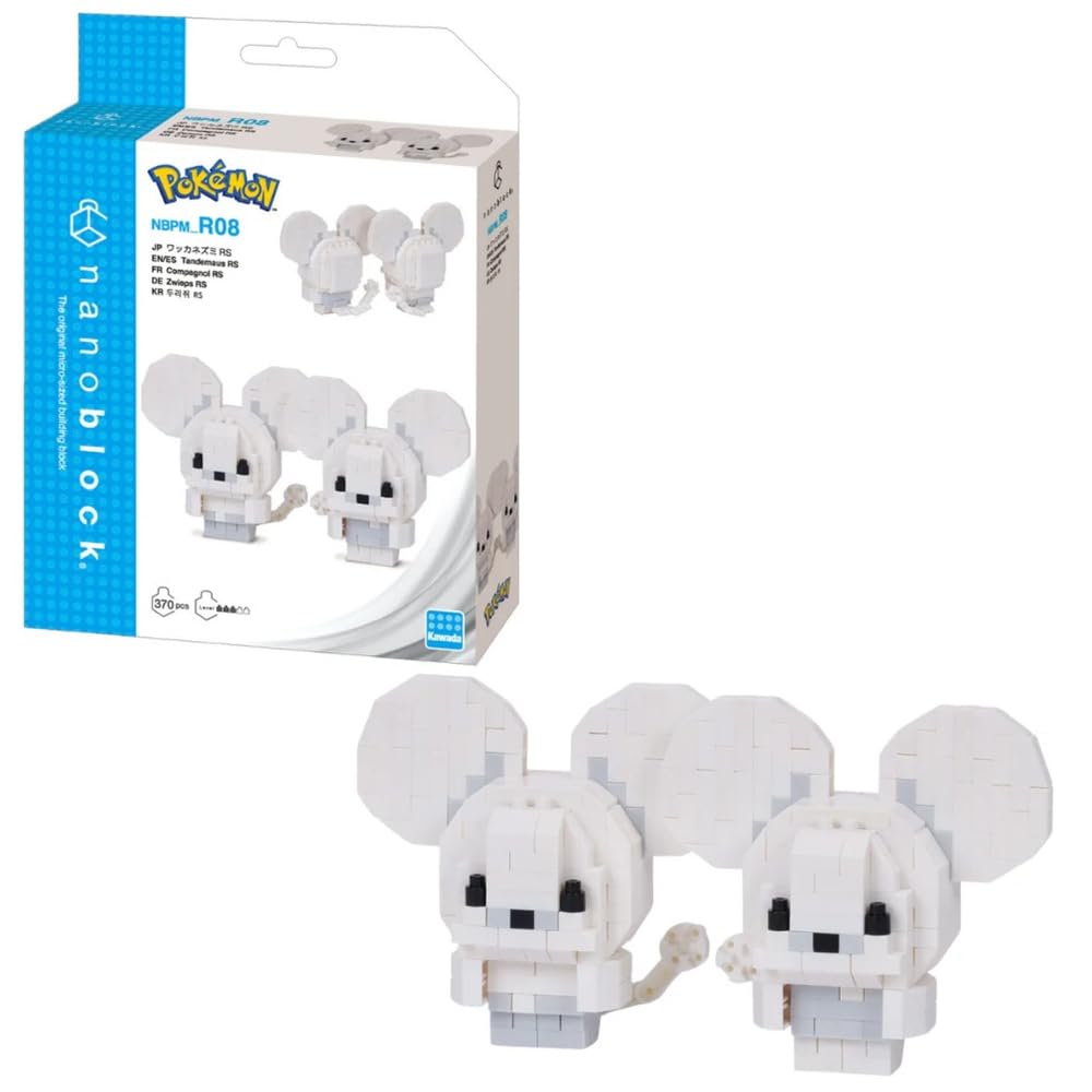 nanoblock - Pokémon - Tandemaus, Pokémon RS Series Building Kit