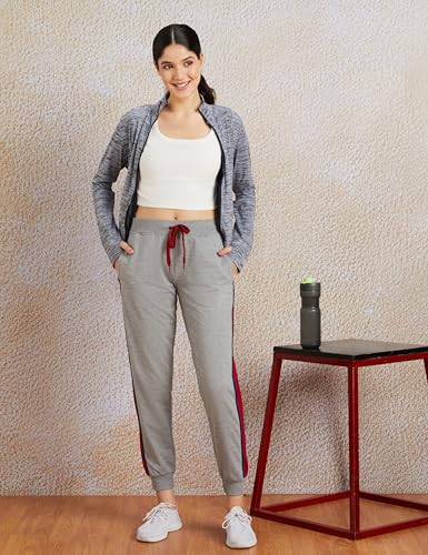 Image of Amazon Brand - Symbol Women Ankle Lenght Regular Fit All-Season Jogger Track Pant (Available in Plus Sizes)