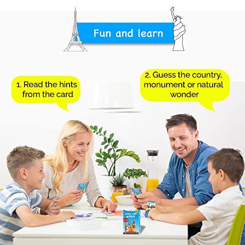 Image of Kaizen MicroLessons Kid Smart Card Game. (Know Your World Smart Cards)