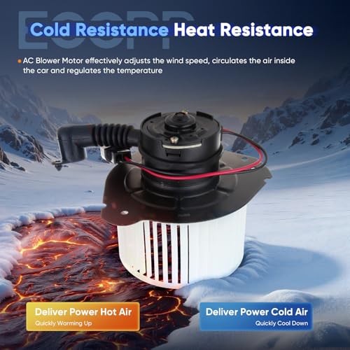 Image of ECCPP 700151 Blower Motor Fit for Ford Explorer 1991-1994 /Ranger 1983-1994 /1984-1990 85 86 87 88 89 Ford Bronco II AC Blower Motor HVAC Heater Automotive Replacement 700151, F47Z19805A, 15-80093,PM285