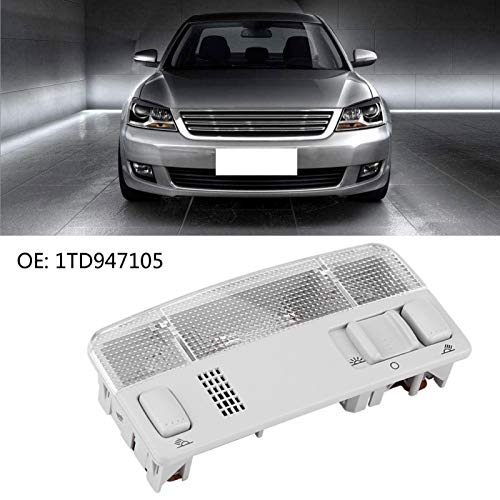 Lámpara de lectura interior para auto Aramox gris reemplazo 1TD947105 miniatura 3