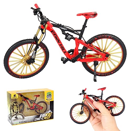 HIULLEN Finger Fahrrad Modell 1:10 Mountainbike Spielzeug,...