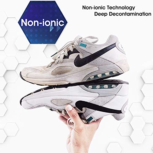 Alloda Shoe Cleaner, Rich Foam Clean 80Pairs, Suede Shoe Cleaner, Leather Cleaner, Sneaker Cleaner Kit, Shoe Cleaning Kit With Brush Towel, (Clear) #TOP2