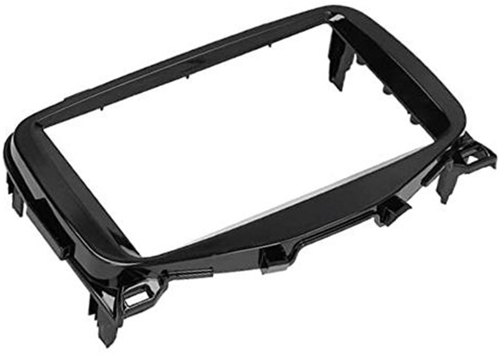 Kit de garniture de tableau de bord de voiture, panneau de façade d'autoradio stéréo GPS CD DVD, remplacement de cadre, for une installation 2DIN ultra-résistante et élégante AYGO 2014-2015 Tabl