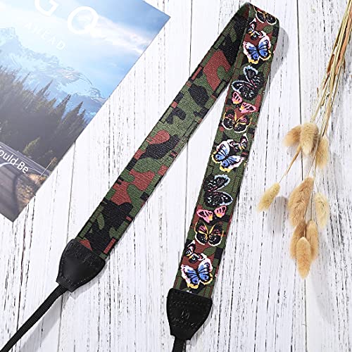 PULUZ Alça de pescoço e ombro para câmera multicolorida compatível com todos os DSLR/SLR/homens/mulh