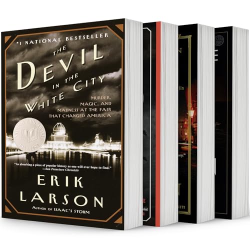 The Erik Larson Bestselling 4 Books Set. The Devil in the White City, The Splendid and the Vile, In the Garden of Beasts, Dead Wake by Erik Larson