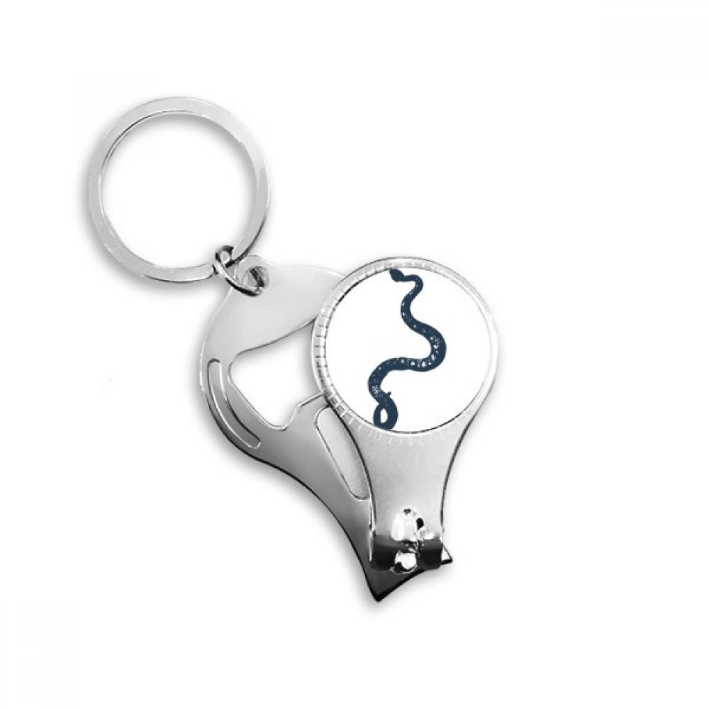 Porte-clé serpent noir : retrouvez facilement vos clés dans votre sac noir