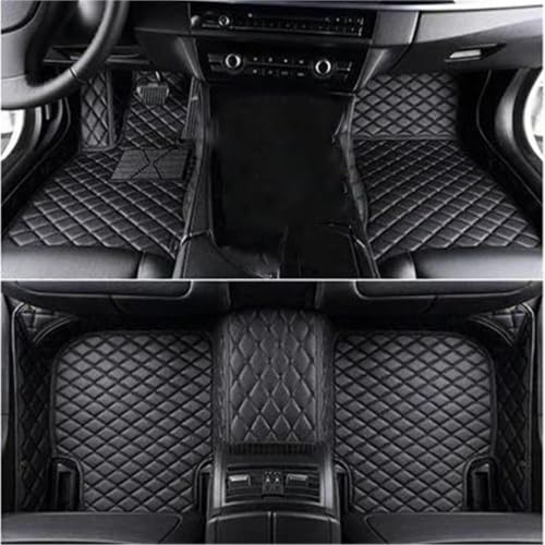 Tapis de sol de voiture à couverture complète 3D All Black A5