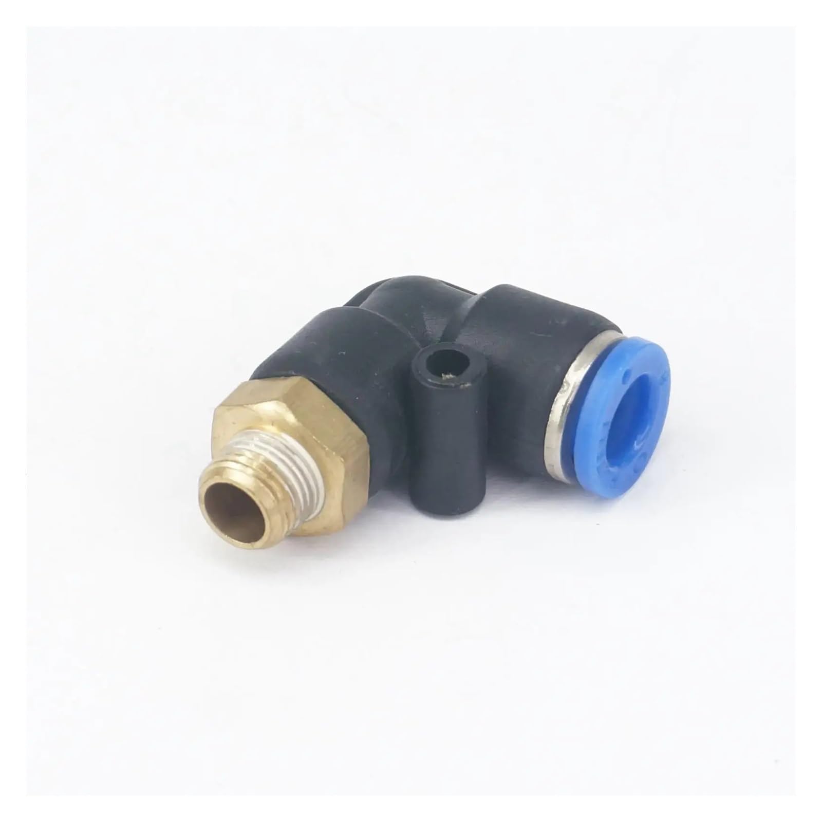 Rvblrdse Men's One Color 5Pc 1/8" To Fit Tube O/D 12Mm Pneumatic Elbow Push In Connector Union Quick Release Air Fitting Plumbing