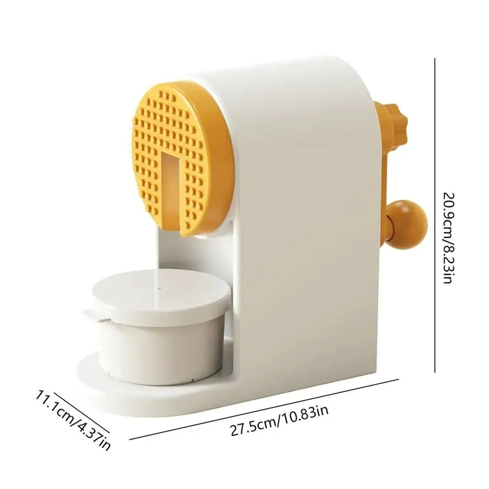 Máquina de hielo para encimera, Máquina de hielo manual con manivela, de acero inoxidable, for hacer granizados, fácil de usar, for uso doméstico