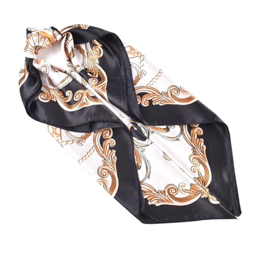 Silk Head Scarf - 35' Large Square Satin Scarf for Women: Sleeping Wraps & Bandanas 5