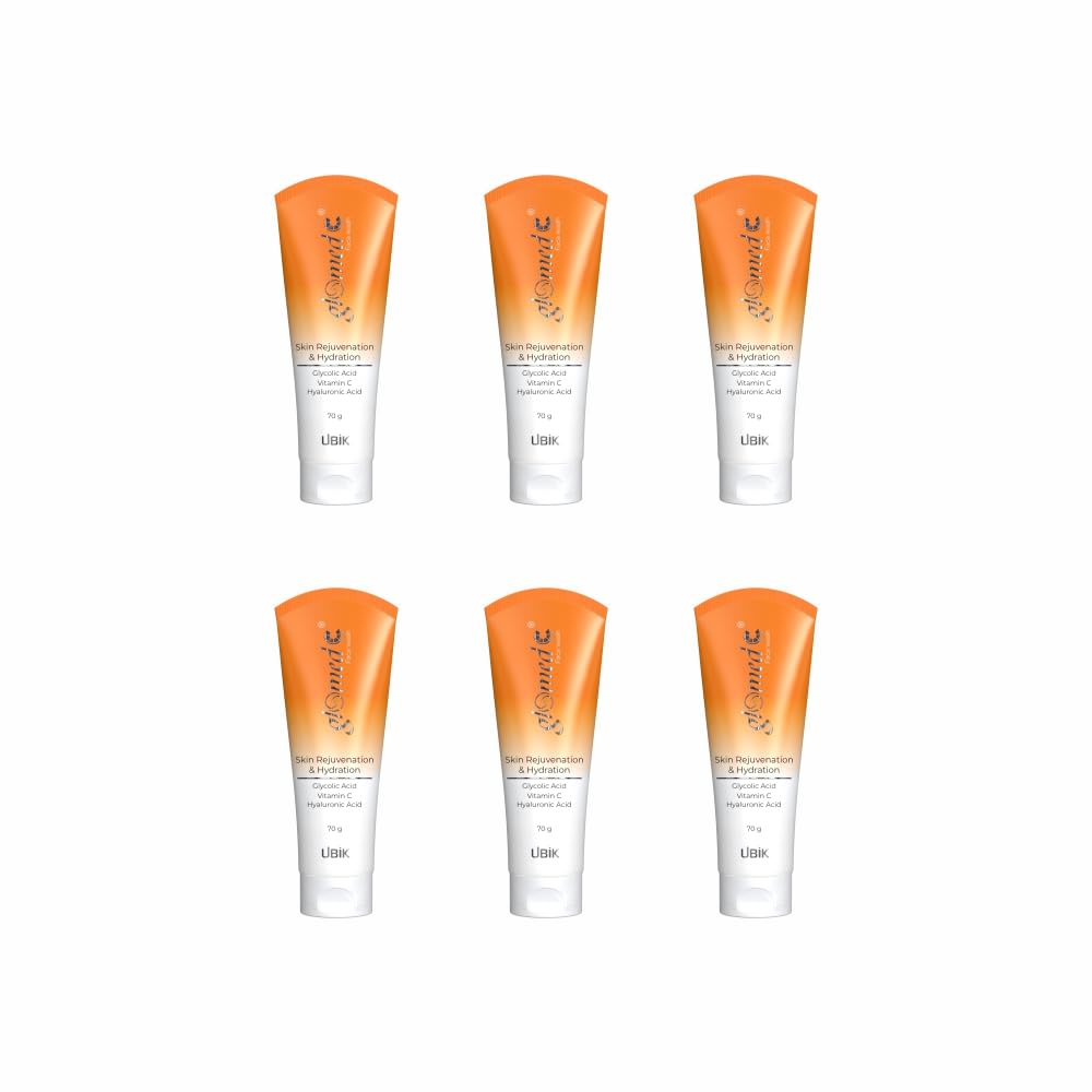 Ethiglo Glomed_C Skin Lightening Face Wash-70ml - Pack of 6