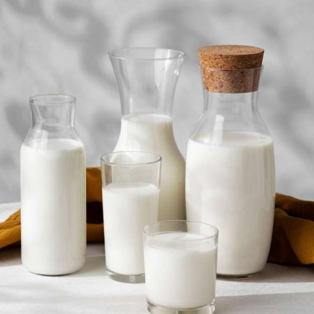 Milch Berchtesgadener Alpenmilch Land H-Milch 1,5% Fett Haltbare Milch Bergbauern-Milch, je 1 Liter, 24 Stück+ pufai