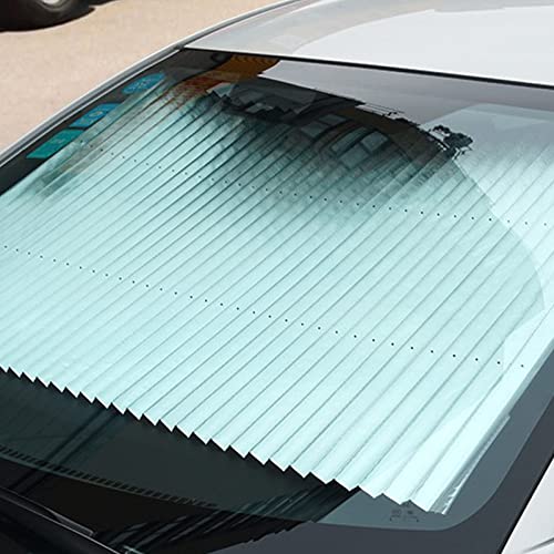 Pare-soleil rétractable pour voiture étanche feuille aluminium - 7