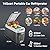 BODEGACOOLER 12 Volt Car Refrigerator, 16 Quart Small Car Fridge, Portable Freezer(-4?~68?), Car Cooler with 12/24V DC for Outdoor, Vehicles, Camping, Travel