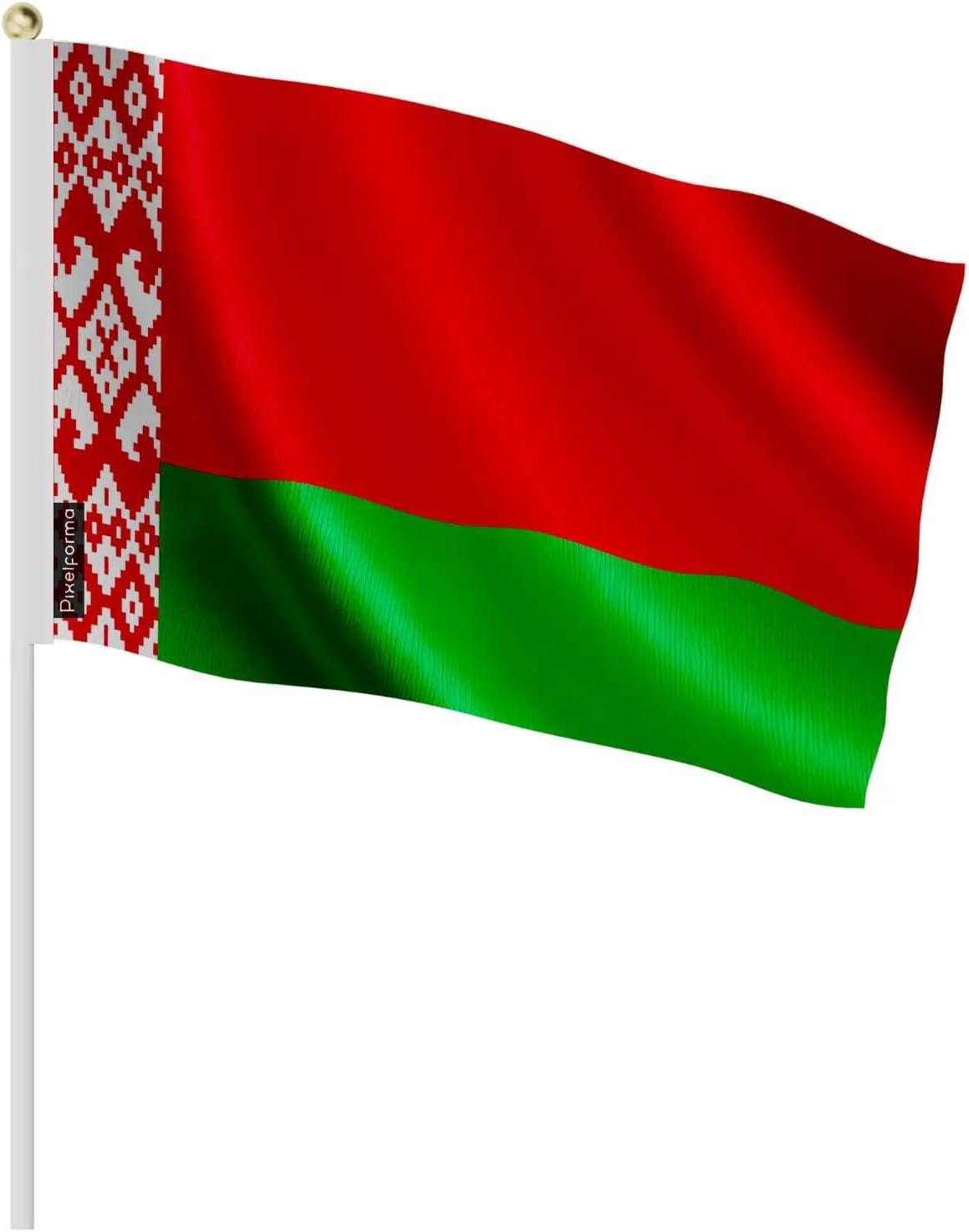 Pack of 50 Mini Flag of Belarus in Various Sizes 14 x 21 cm