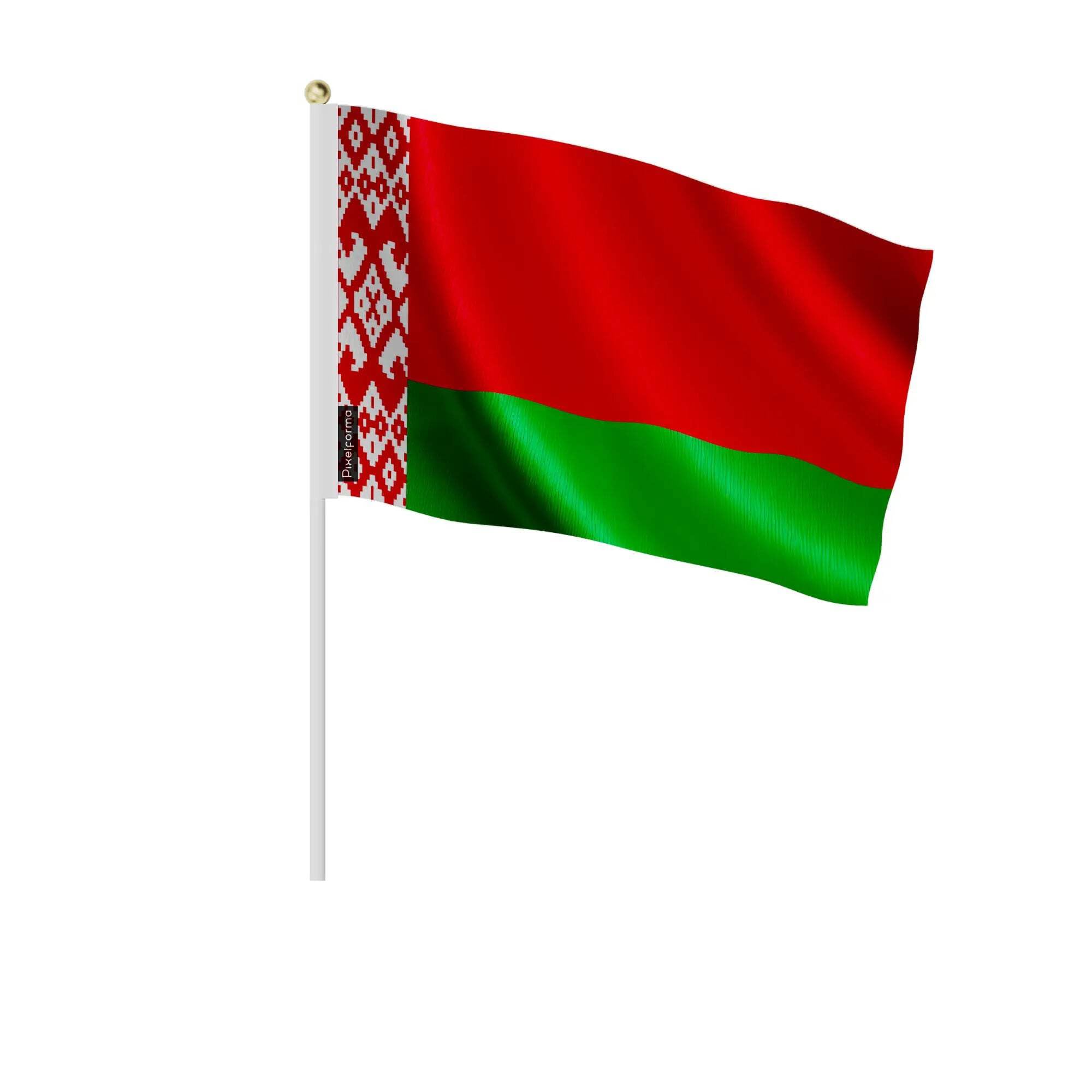 Drapeau Biélorussie 14x21cm lot de 100 pour fêtes et tables