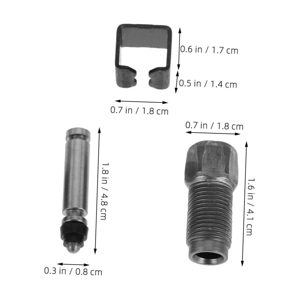 MUCKLILY Truck Jack Heavy Duty Accessories Floor Jack Parts Jack Rod Handle Replacement Oil Pump Parts for Trailer Jack