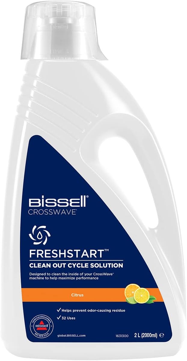Fresh Start CleanOut Cycle Solution 2L (Citrus Scented, Liquid, Cleaning Solution for Vacuum Cleaners, Weiss)