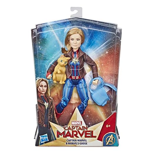 Captain Marvel - Capitana Marvel Goose y el Gato (Hasbro E4944EU4)