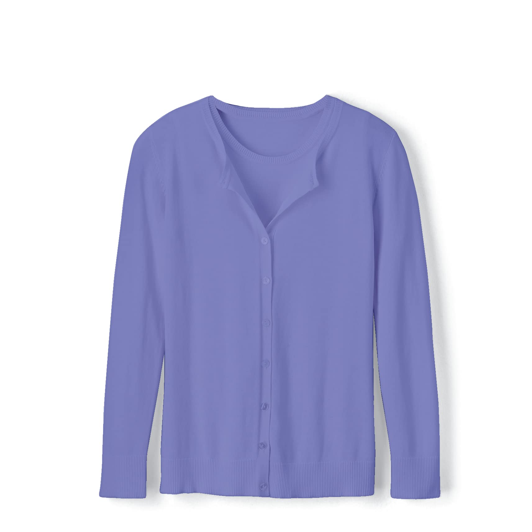 Caroline Cardigan and Shell Twinset Womens Button Down Sweater and Tank Top Set Soft Knit Long Sleeve