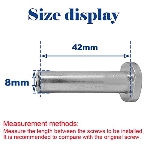 Image of M8 40-76mm Male Female Allen Screw & Bolt Assortment Sets Kids Scooter Parts for 2-3-4-Wheel Kick Scooters Repair Front Rear Wheel Axles Tools (42 * 8mm)