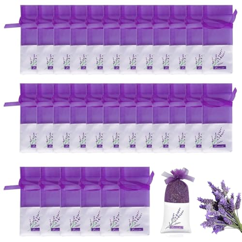 LAKPYN 30 PCS sacchetti per lavanda sacchetti lavanda sacchettini per lavanda vuoti Riutilizzabile Sacchetti di stoffa da riempire per lavanda, spezie ed erbe aromatiche