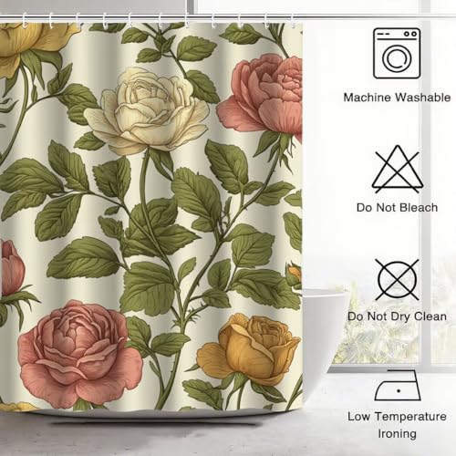 Rideau de douche 120x200 lavable en tissu polyester imperméable - 8