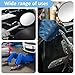 DOPENSPI Telescoping Inspection Mirror, 360 Rotation Flexible Telescoping Circular Mirror Round Inspection Mirrors with Retractable Handle Telescopin Mirrors for Vehicle Condition(Dia-4 Inch)