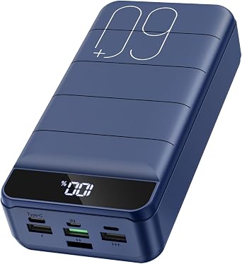 Portable Charger Power Bank 60000mAh, Battery Bank, Portable Phone Charger