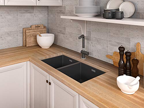 Big Bison Blocks Premium Kitchen Countertop, 60x25 Inch, Grade A Hard Maple, 1.5 Inch Thick
