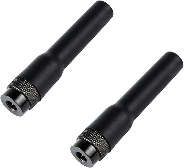 Retevis RT20 Walkie Talkie Antenna SMA-M Dual Band VHF UHF High Gain Soft Antenna Compatible with 2 Way Radio RT1 RT3 RT3S RT87 RT82 RT83 Baofeng UV-3R YAESU TYT WOUXUN (2 pcs)