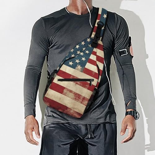 Bolso tipo sling cruzado casual para hiking y viajes miniatura 7