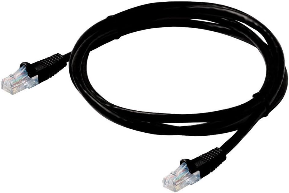 Steren - Patch cable - RJ-45 (M) - RJ-45 (M) - 7 ft - UTP - ( CAT 5e ) - stranded, snagless, booted - black
