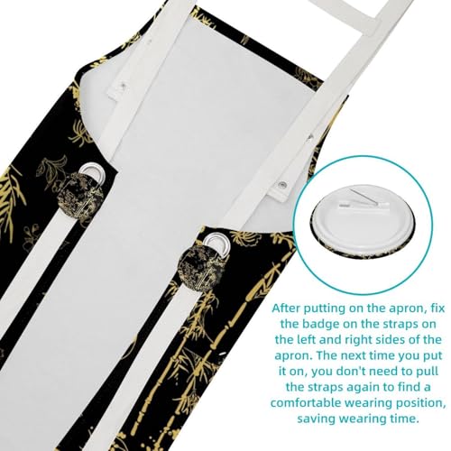 Tablier de nettoyage de la maison ajustable pour protéger vos vêtements des taches - 5