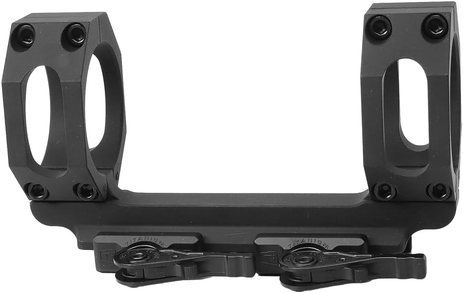 AD-Recon-SW 40 mm 20 MOA Wide Spaced Scope Mount, QD Auto Lock Lever, 6061 T1 Aluminum, T3 Anodized, Black, Made in USA (AD-RECON-SW-20 MOA-40-TL)