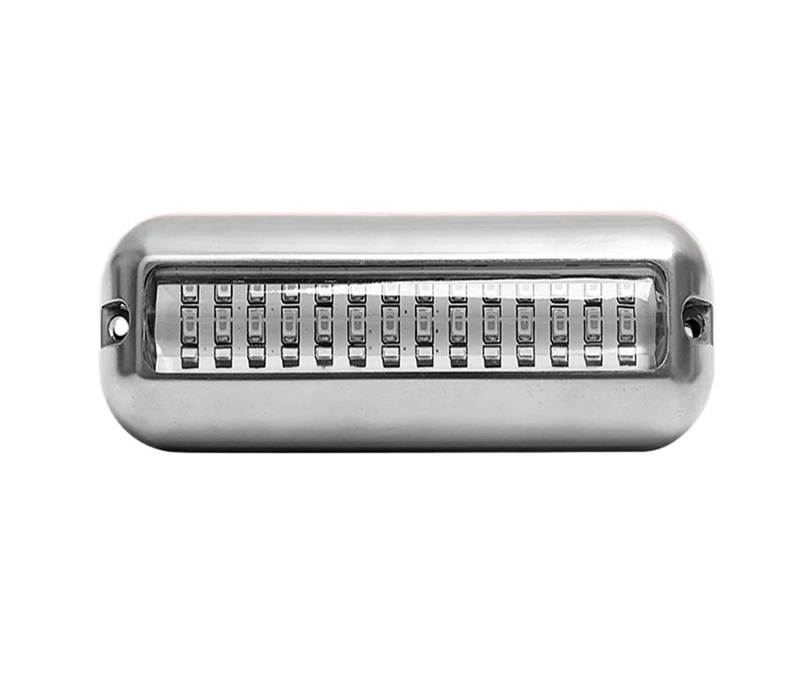 42LED Yacht Underwater Light Stainless Steel Marine Navigation Light IP68 Waterproof Marine Boat Lamp Yacht Car Accessories(42LED-Blue)