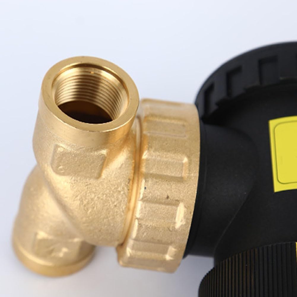 Filtro magnético de caldera, filtro magnético en línea, filtro magnético calentado 3/4, separador magnético, filtro magnético de latón para sistemas de calefacción central, imán de 12.000