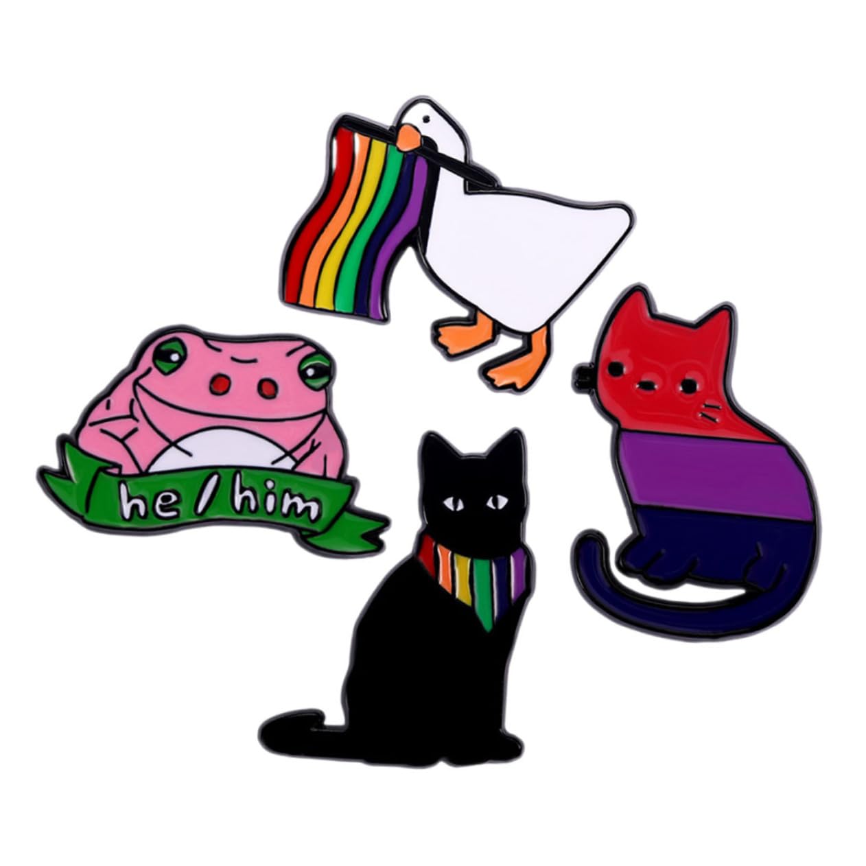 BESTYASH Kleine Tierbrosche Groß Kleidung Karikatur Sweater Pin Schal Brosche Pin-ästhetik Kleidernadel Tierbrosche Für Frauen Rucksäcke Dekorative Anstecknadeln Legierung