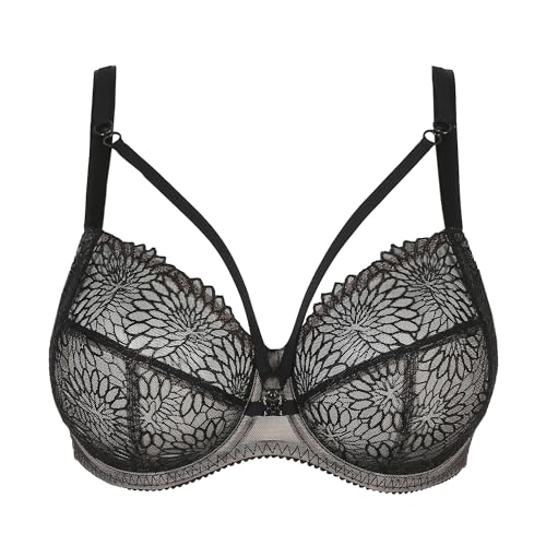 Sujetador Full Cup con Aros Sophora Negro de Prima Donna EU:70E FR:85E