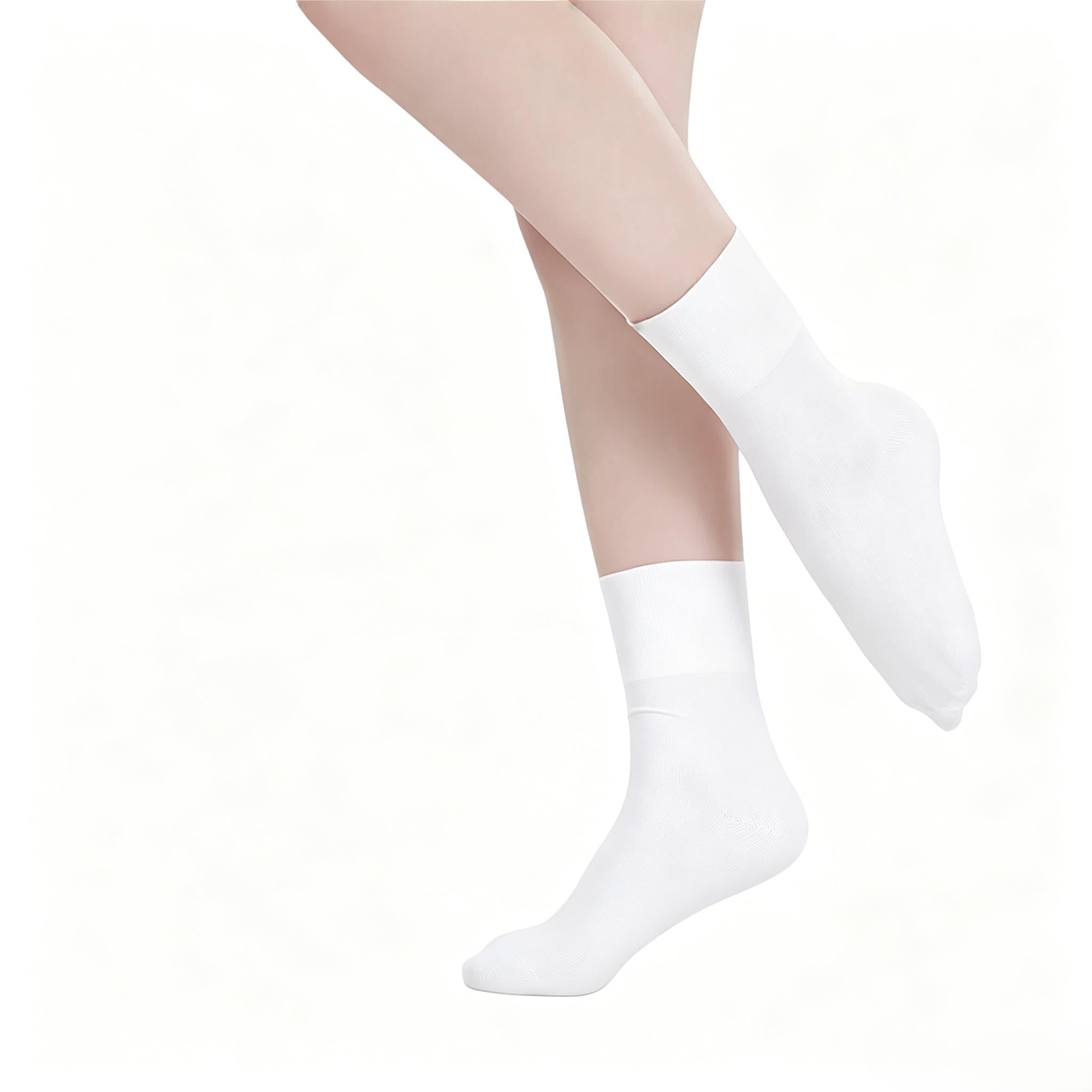Calze da balletto senza cuciture per ragazze, confezione da 3 paia, morbide e traspiranti (EU 23–36)
