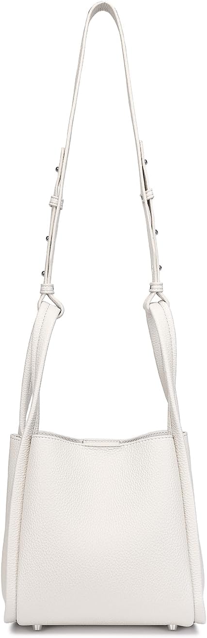 PU Leather Tote Bag Slouchy Handbag with Zipper Stylish for Women's - Image 7