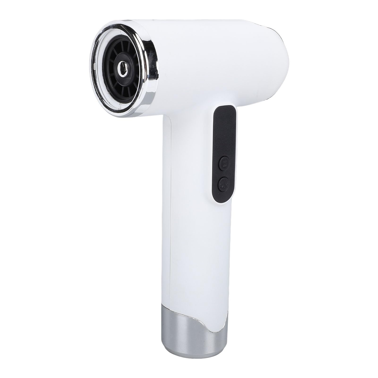Kabelloser Haartrockner für Frauen USB kabellos wiederaufladbar föhn mit Düse Reiseföhn Heiß Kalt Wind Styling für Wohnheim, Studenten, Zuhause, Reisen (Weiß)