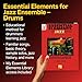Essential Elements for Jazz Ensemble Drums | Jazz Style and Improvisation Method Songbook | Includes Online Audio and Play-Along Tracks | Hal Leonard Music Sheet Music for Beginners and Teachers